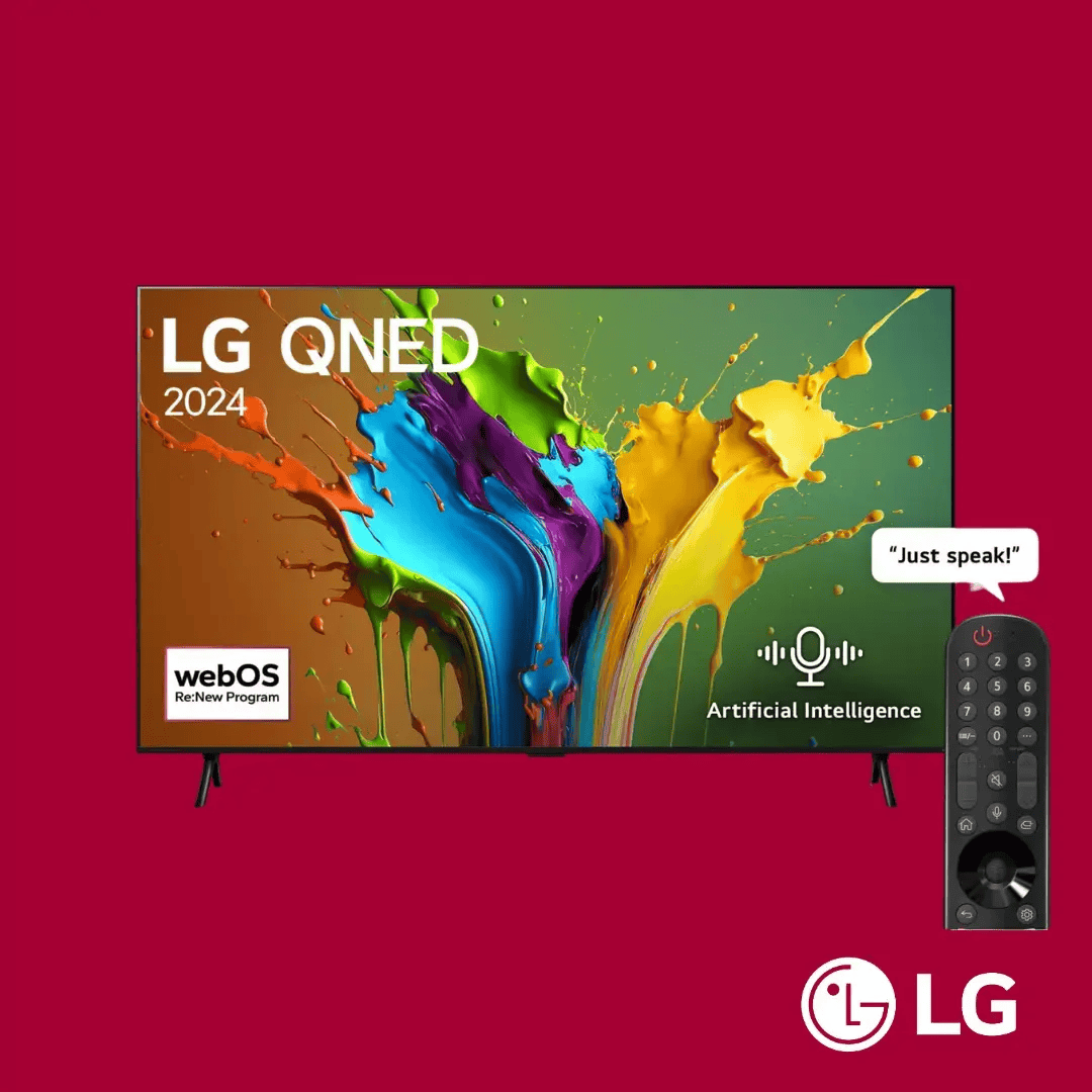 LG TV QNED 98 Inch QNED89 4K Smart TV AI Magic Remote webOS24 98QNED89T6A
