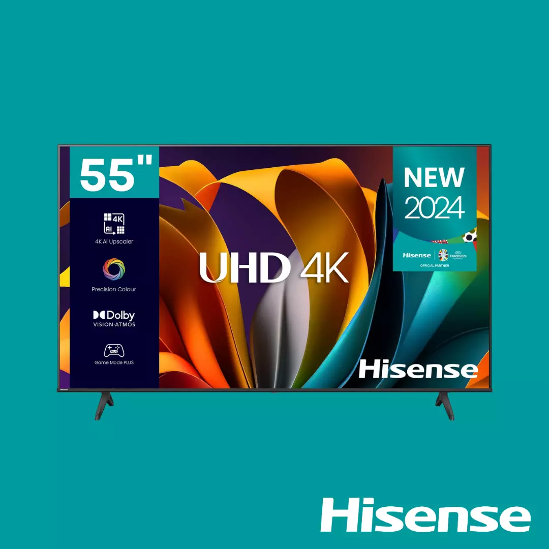 Hisense TV QLED 55 Inch Q6N 4K Smart HISTV55Q6N